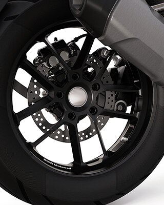 Las ruedas forjadas Enduro de la R 1300 GS Trophy de BMW Motorrad