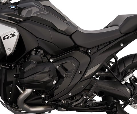 El bastidor negro de la R 1300 GS Triple Black de BMW Motorrad